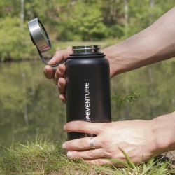 74436 1000ml stainless steel flask black 6