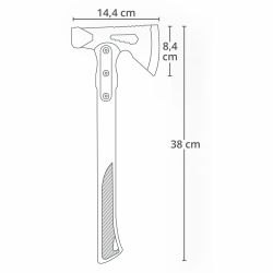 Topor Origin Outdoors Universal Axe Survival 5