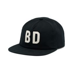723029 9244 BD Washed Cap Black Off White BD 01 
