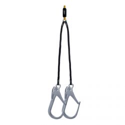 Absorbitor de șoc Singing Rock Reactor Y cu 2 chingi elastice de 155cm +2xK355
