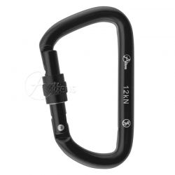 Carabiniera accesorii Aliens 12kn Mini D Screw negru