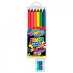 Creioane colorate Jumbo neon 6/set