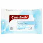 Servetele umede intime cu extract natural de lotus Canesfresh Refreshing Wipes 10 buc