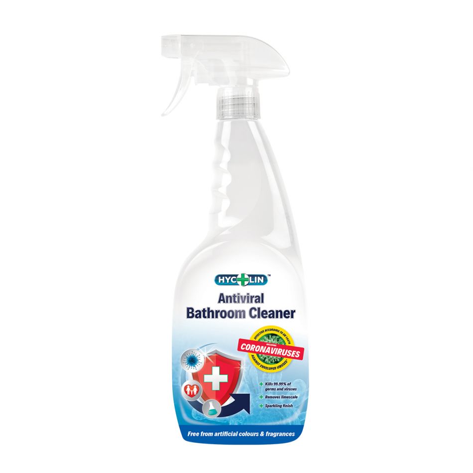 Solutie suprafete baie virucid Hycolin Antiviral Bathroom Cleaner 750 ml