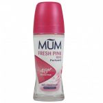 Mum Fresh Pink Rose deodorant anti-perspirant roll-on skin friendly 50ml