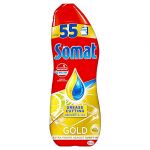 Detergent masina spalat vase Somat Gold Grease Cutting Lemon Gel 55 spalari 990 ml