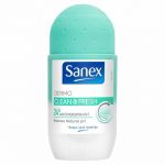 Deodorant roll-on Sanex Dermo Clean & Fresh 50 ml