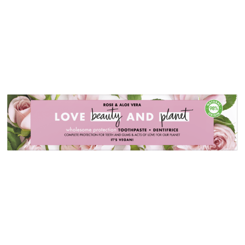 Pasta de dinti Love Beauty  Planet Rose  Aloe Vera 75 ml