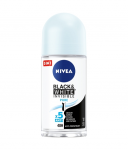 Deodorant anti-transpirant roll-on Nivea Black & White Invisible Pure 50 ml