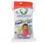Servetele pentru suprafete in contact cu alimentele, Green Shield  70 buc