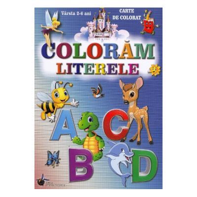 carte de colorat coloram litere varsta 26 ani