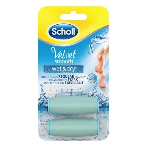 Rezerva pentru pila electrica calcaie Scholl Velvet Smooth Wet  Dry 2buc set