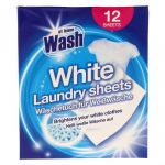 Servetele antidecolorare rufe albe At Home Wash White 16 buc