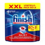 Detergent vase tablete Finish Powerball All in 1Max 60+3 buc 1008g