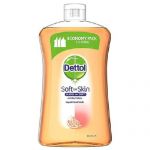 Rezerva sapun lichid antibacterial Dettol Soft on Skin Grapefruit 750 ml