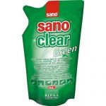 Rezerva detergent lichid pentru geamuri Sano Clear Green 750ml