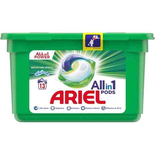 Detergent capsule Ariel All in1 Pods Mountain Spring 13 capsule 3276 g