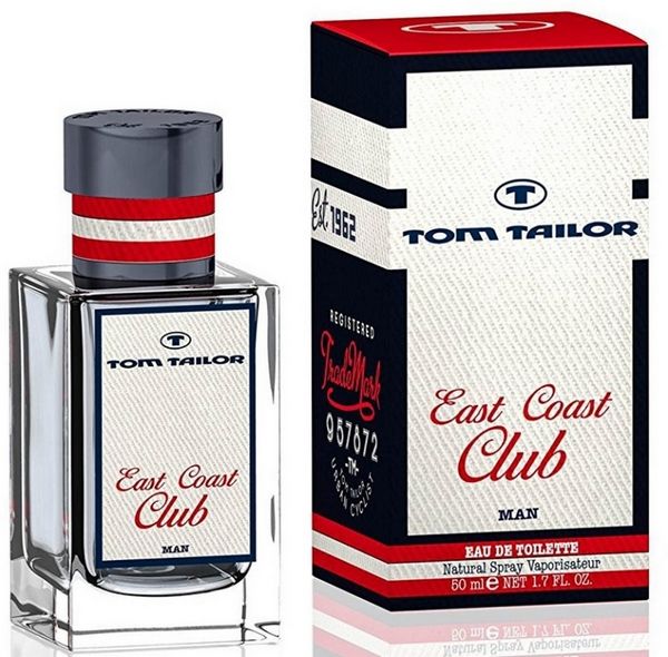 Apa de toaleta pentru barbati Tom Tailor East Coast Club 50 ml