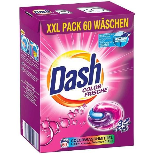 Detergent color capsule Dash Color Frische 60 buc 1.590 g