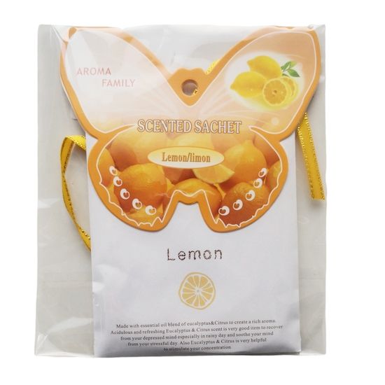 Saculet parfumat pentru haine Lemon Aroma Herbal Therapy