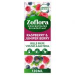 Solutie multi-suprafete Zoflora Raspberry & Juniper Berry 3 in1 Action concentrat 120 ml