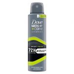 Deodorant anti-perspirant spray, Dove Men+Care Sport Fresh 72H, 150 ml