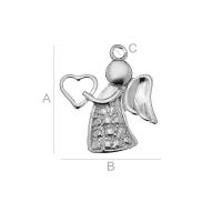 925 sterling silver angel pendant