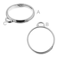 925 sterling silver adjustable ring base