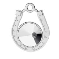 925 sterling silver horseshoe charm for 8 mm 1122 swarovski