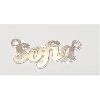 Placuta nume Sofia ,argint 925