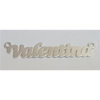 Placuta nume Valentina argint 925 
