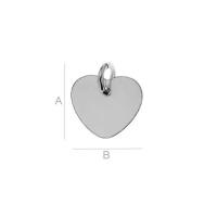 inima, argint925, A10,00 mm B11,00 mm