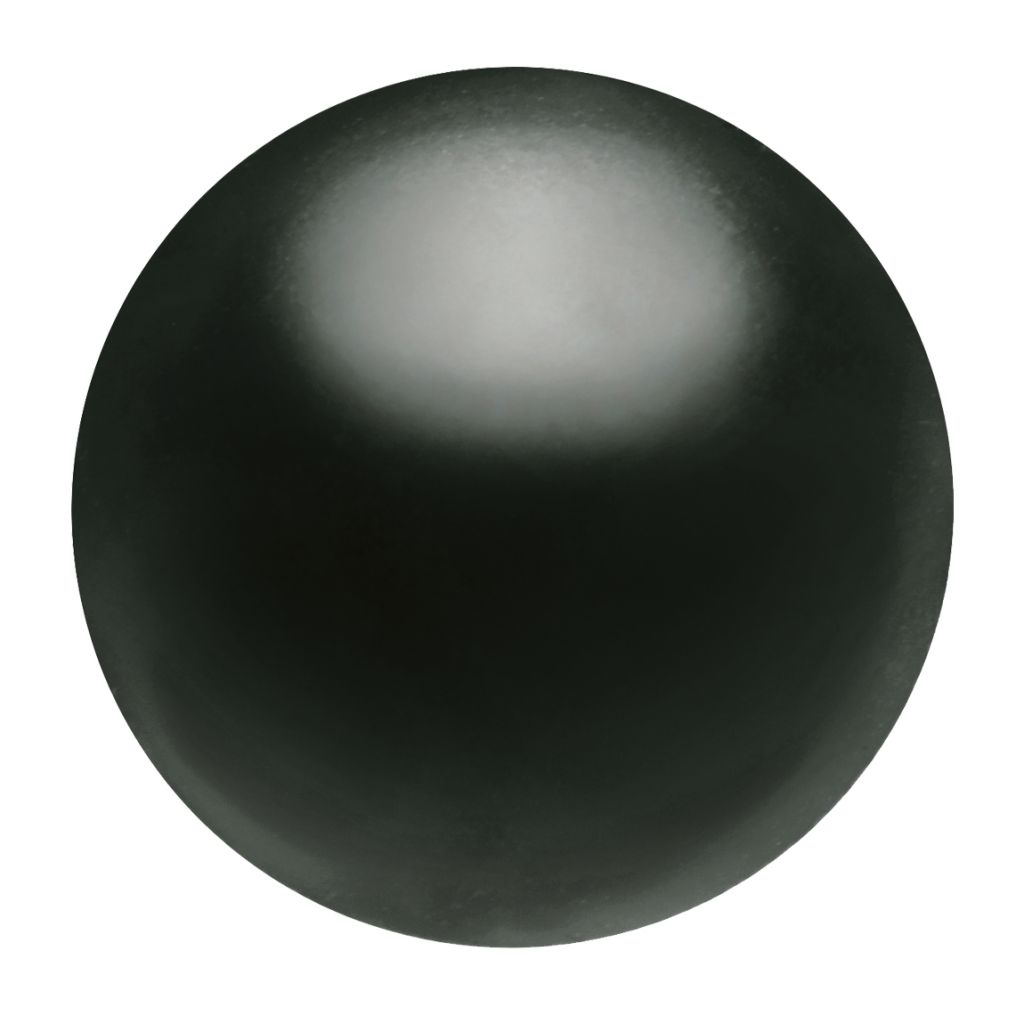 perle preciosa 6 mm black 