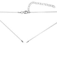 cadena, plata 925 41 cm con cadena de extensión 5 cm