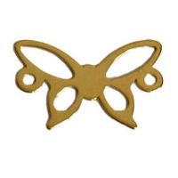 butterfly link 14k gold 12.8 mm