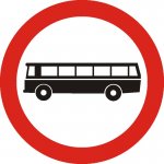 Accesul interzis autobuzelor