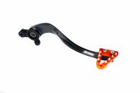 Fm-Parts Adjustable Rear Brake Pedal KTM 2017-2023 Black/Orange