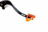 Fm-Parts Adjustable Rear Brake Pedal KTM 2017-2023 Black/Orange