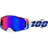 Ochelari 100% 2021 Armega Genesis Hiper Blue/Red/White ,Blue/Red Lens