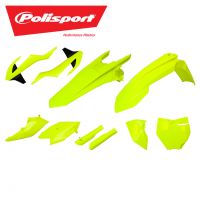 Polisport Kit de Plastice Ktm SX 125/150, SXF 250/350/450 16-18 Yellow Fluo