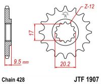 Pinion Atac JT2084 KTM SX 85 04-17 (JTF1907.13) 13 Dinti