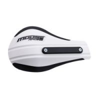 Plastice Handguard Moose Racing Albe