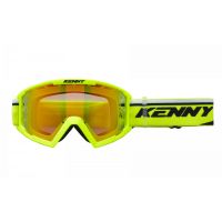 Ochelari Kenny Track Yellow Fluo - Red Lens