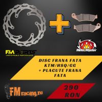 Promo Disc Frana fata KTM/HSQ/GG + Placute frana fata 