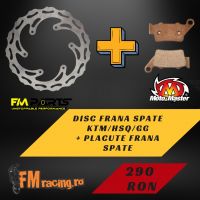 Promo Disc frana Spate + Placute frana Spate KTM/HSQ-GG