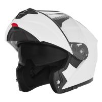 Casca NOX FLIP-UP Culoare WHITE GLOSSY Marime 