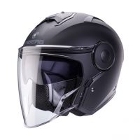 Casca Caberg Open Face cu Viziera si Ochelari de Soare Negru Mat