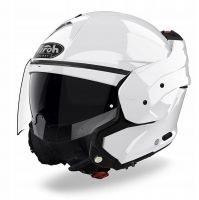 Casca Airoh Mathisse 3 Back-Flip White (Pinlock Instalat)