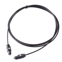 Cablu optic TOSLINK, negru, 1.5m, OEM 