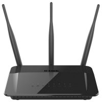 Router 4 port-uri wireless. AC750, Dual-Band, Fast Ethernet, D-Link (DIR-809)